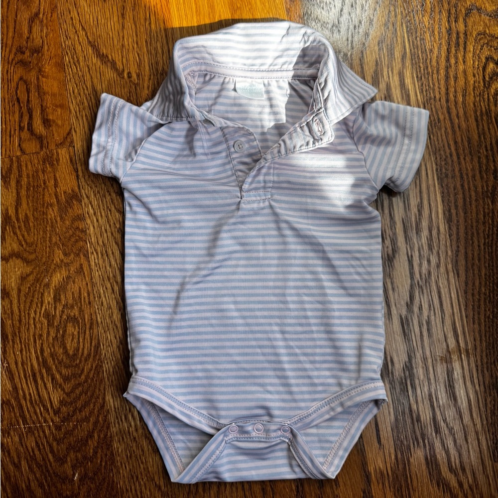 Edgehill Collection - Striped Baby Onesie